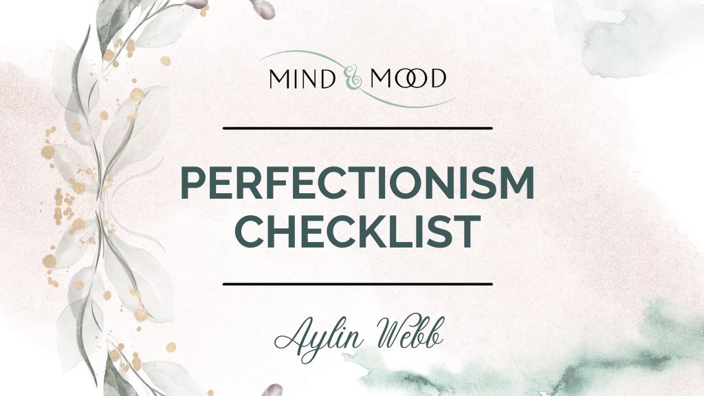 perfectionism checklist